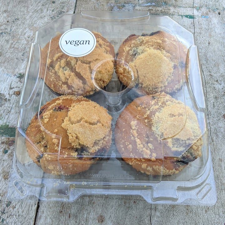 photo of Whole Foods Market Blueberry Muffins shared by @veggieassassin on  23 Dec 2022 - review