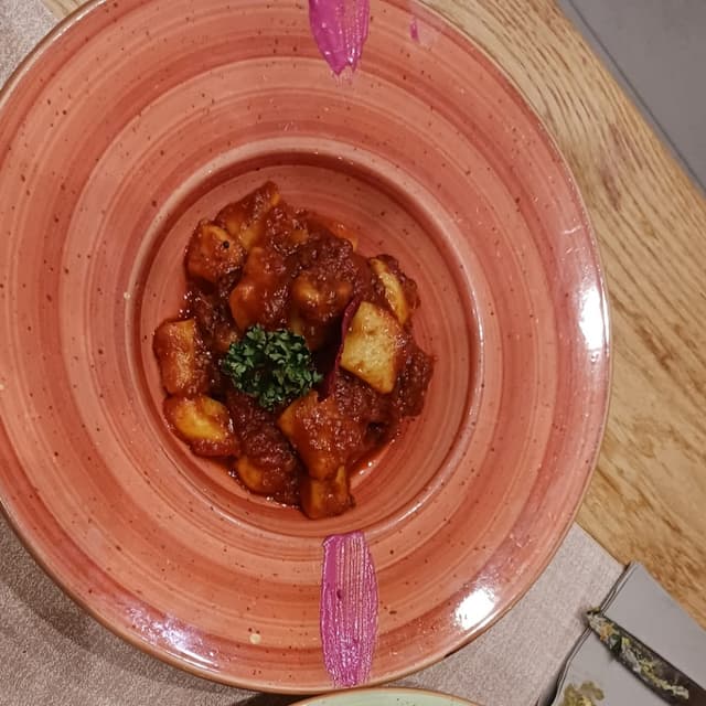 Photo of the dish “Gnocchi Al Ragù Di Seitan”