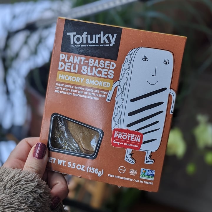 photo of Tofurky Plant Based Deli Slices Hickory  Smoked shared by @iszy on  21 Jan 2023 - review