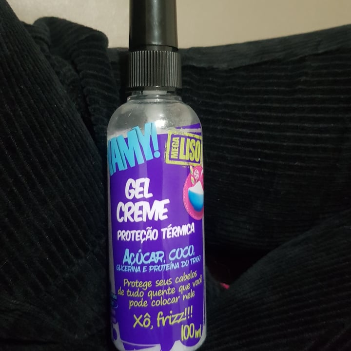 photo of yamy! Gel Creme Mega Liso Proteção Termica shared by @tatigea on  13 Jun 2023 - review