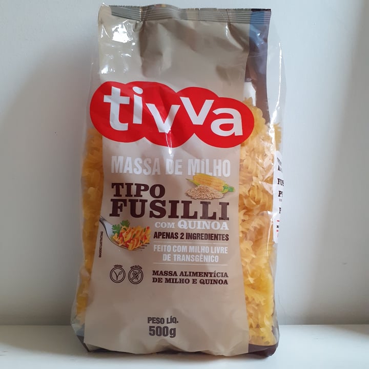 photo of Tivva Macarrão De Milho E Quinoa shared by @libelulavegan on  05 May 2023 - review