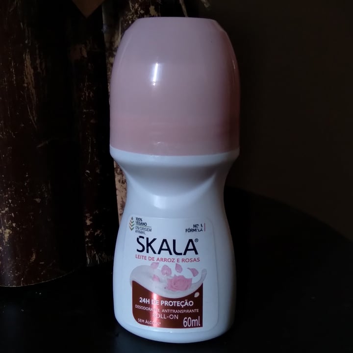 photo of Skala desodorante antitranspirante leite de arroz e rosas shared by @laarads on  17 Feb 2023 - review