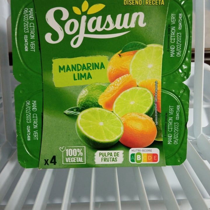 photo of Sojasun Yaourt Mandarine Citron Vert shared by @rolandobolson on  24 Jan 2023 - review