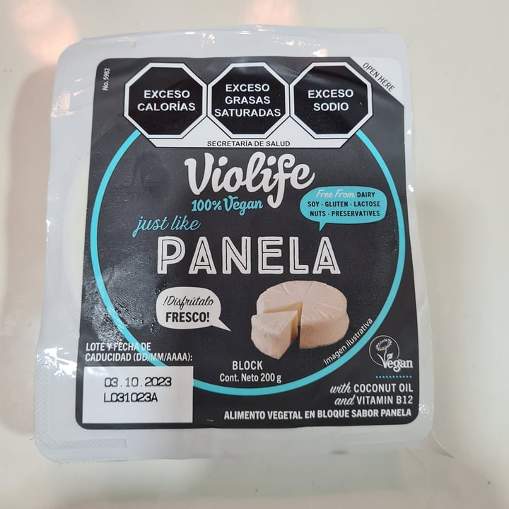photo of Violife Panela shared by @sofihuasteca on  02 Apr 2023 - review
