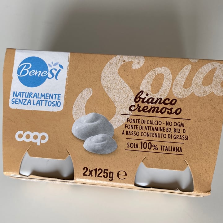 photo of Bene.Si coop yogurt alla soia shared by @animalionline on  16 May 2023 - review