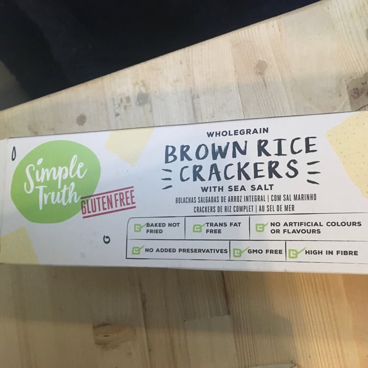 photo of Simple Truth Brown Rice Crackers shared by @sylvacharm on  30 Jul 2023 - review