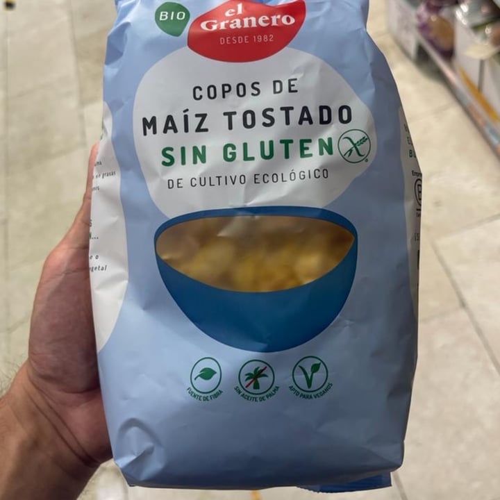 photo of El granero Copos de maíz shared by @trajkovskagutierrez on  03 Jul 2023 - review