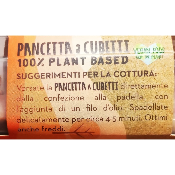 photo of Regina Verde pancetta a cubetti 100% plant based shared by @luciadabramo on  08 Mar 2023 - review