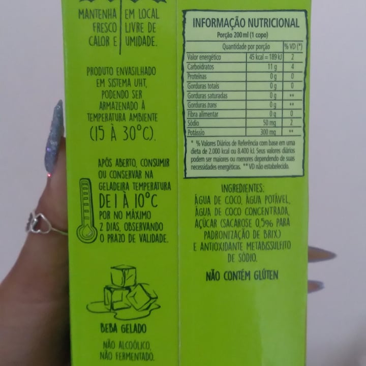 photo of Mais Coco Água De Coco shared by @kamilly on  04 Jan 2023 - review