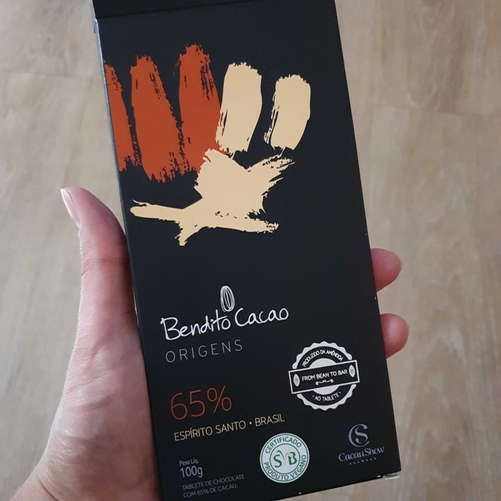 photo of Cacau Show Bendito Cacau 65% shared by @claudiasapi on  28 Dec 2022 - review