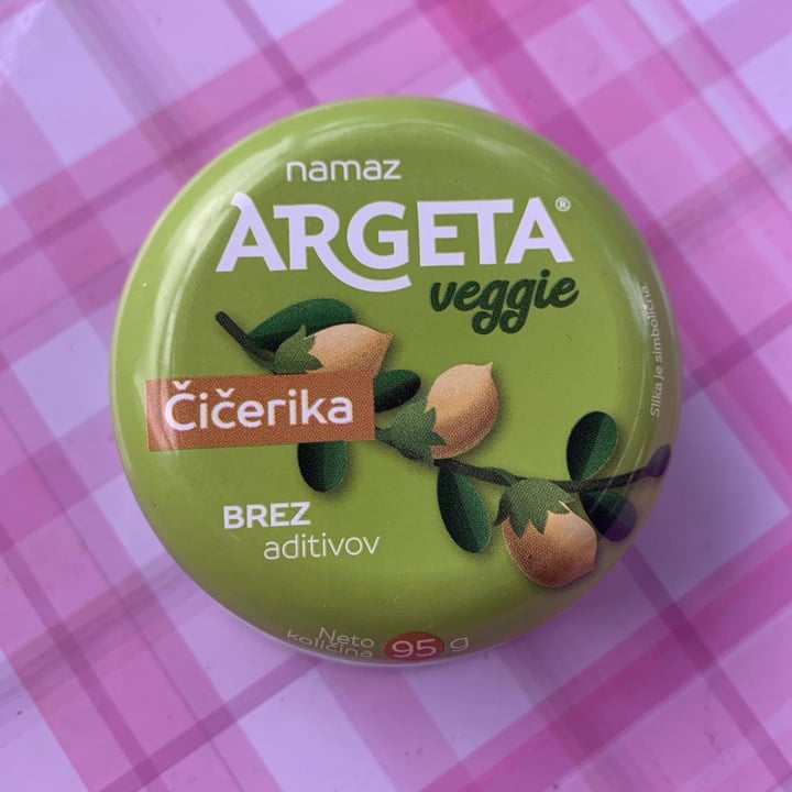 photo of Argeta Pate Chickpea shared by @slovenianveganfinds on  17 Jul 2023 - review