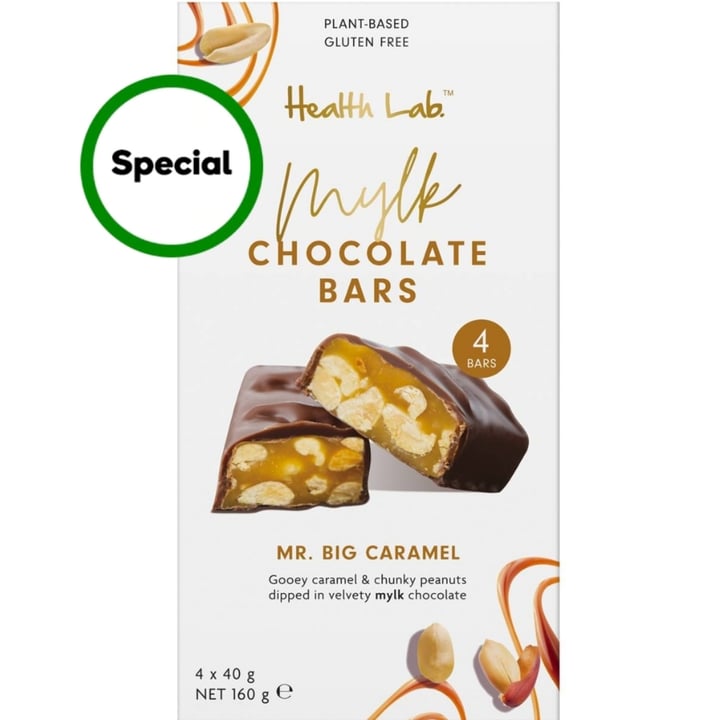 photo of Health Lab Chocolate Bar Mr. Big Caramel shared by @veggiegurl on  08 May 2023 - review