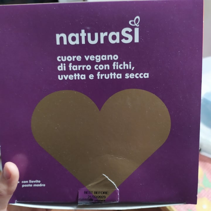 photo of Natura Sì Cuore vegano di Farro con fichi, uvetta e frutta secca shared by @cri7 on  14 Jan 2023 - review