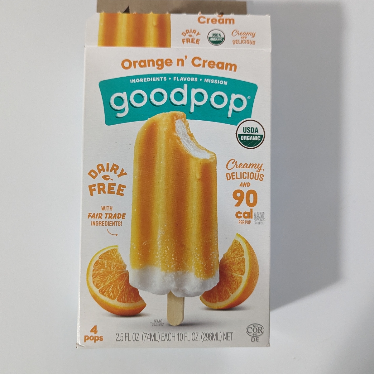 GoodPop Lauches Orange n' Cream pop - Frozen Food Europe