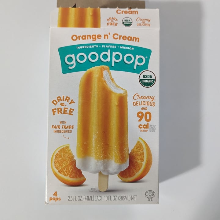 photo of Goodpop Orange N' Cream shared by @tina360 on  24 Jan 2023 - review