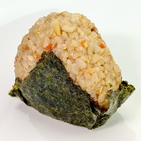 Nukazuke Pickled Ginger-Carrot Onigiri