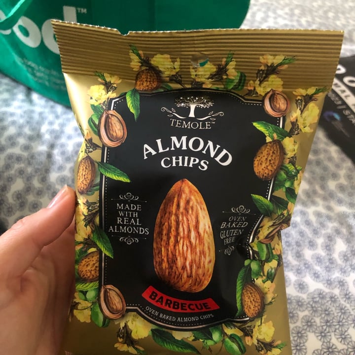photo of Temole Almond Chips BBQ Flavour shared by @veganbabe69 on  26 Feb 2023 - review