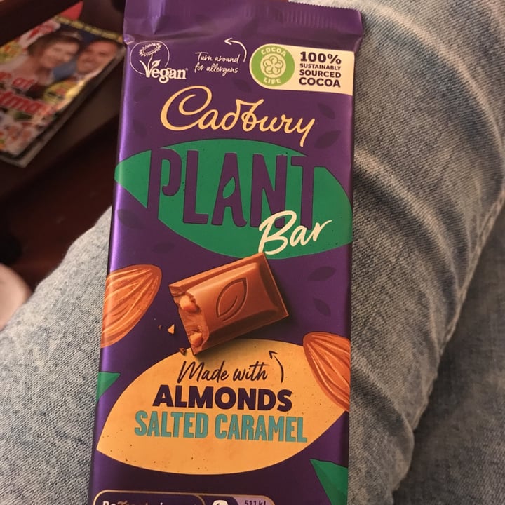 photo of Cadbury Vegan CADBURY PLANT BAR MADE WITH ALMONDS AND SALTED CARAMEL shared by @suellen on  07 Jan 2023 - review