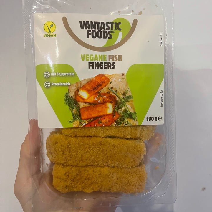 photo of Vantastic Foods Fish Fingers shared by @loveg on  04 Mar 2023 - review