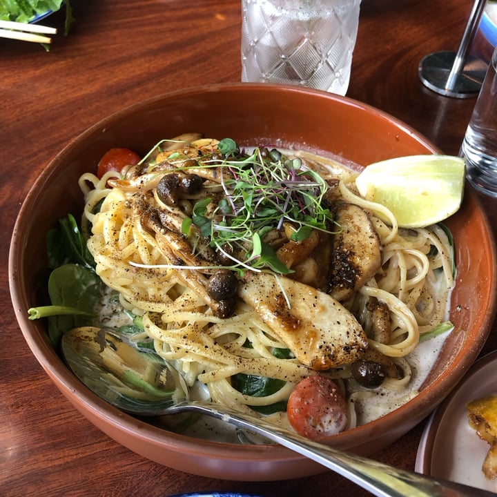 photo of Norah Coconut Mushroom Linguine shared by @nopope2023 on  08 Apr 2023 - review