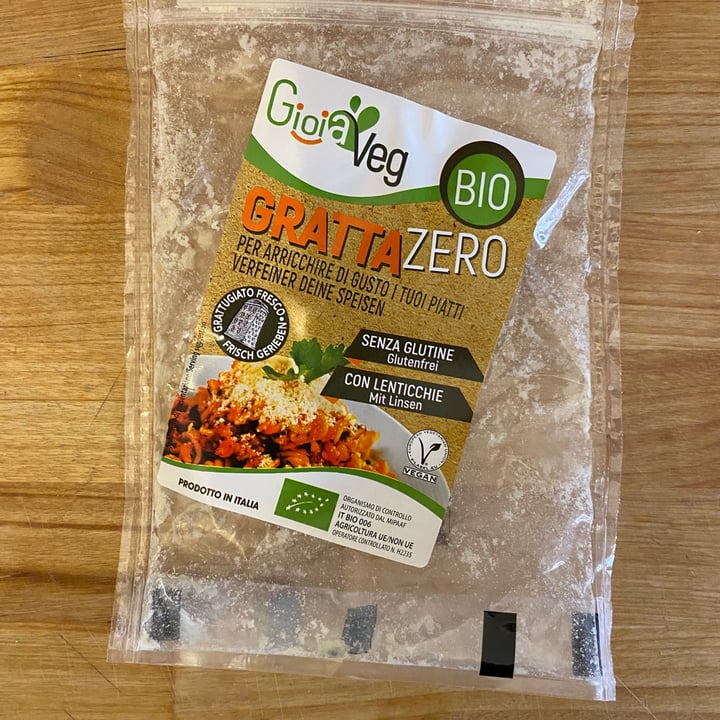 photo of Gioia Veg Gratta Zero in bustina shared by @giuliaghil on  15 Feb 2023 - review