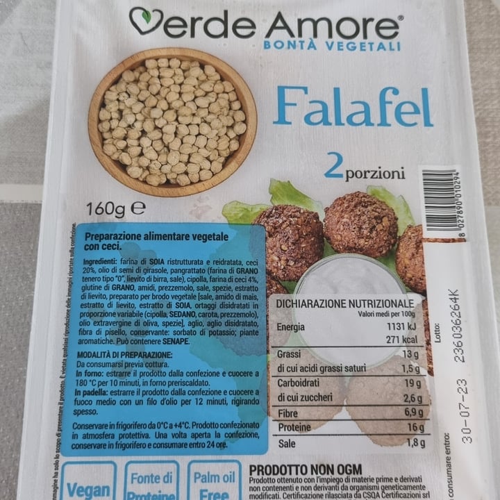photo of Verde Amore Falafel shared by @chiara7321 on  31 Jul 2023 - review