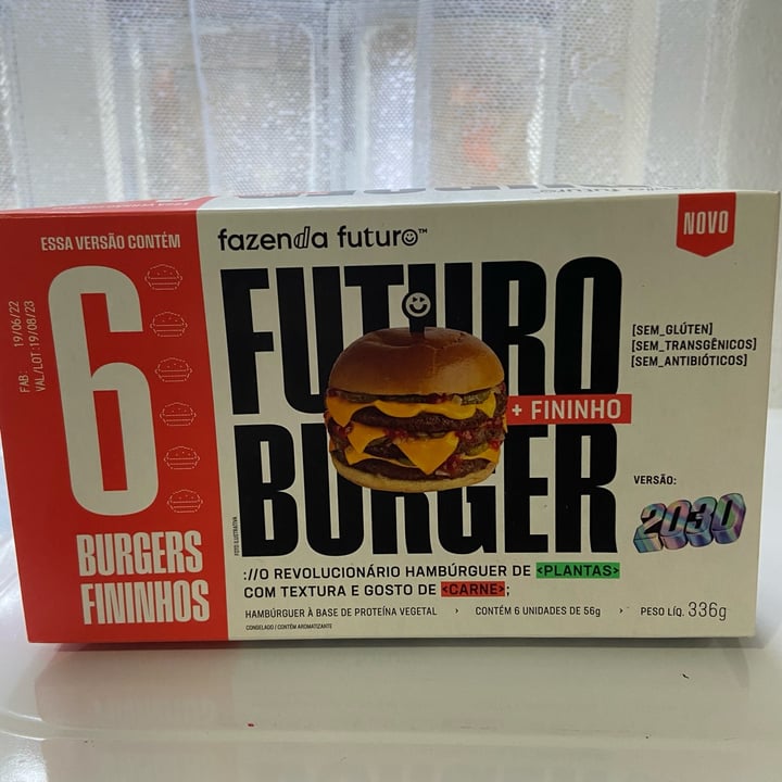 photo of Fazenda Futuro - Future Farm Futuro Burger Fininho shared by @julianaespindola on  20 Dec 2022 - review