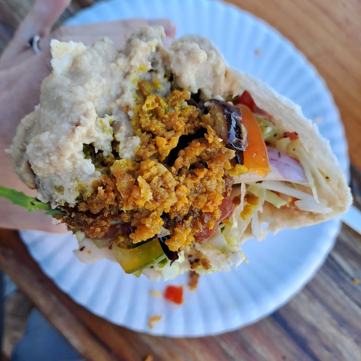 photo of Bay Harbour Market : Food & Craft Falafel Wrap shared by @cait6 on  10 May 2023 - review