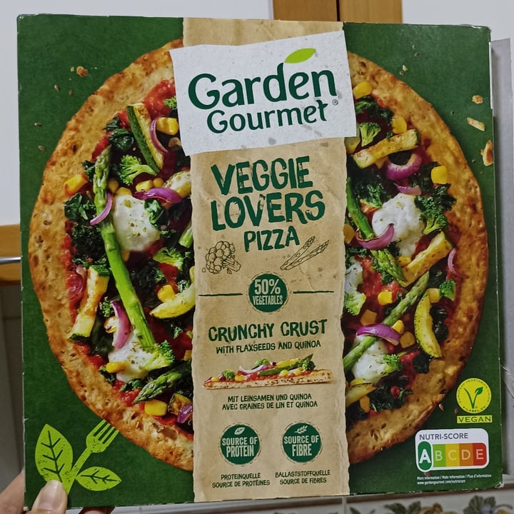 photo of Garden Gourmet Veggie Lovers Pizza shared by @leiremarcs on  06 Jul 2023 - review