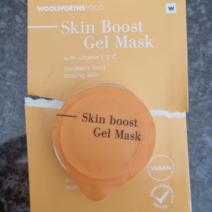 photo of Woolworths Skin boost gel mask shared by @sunshineyum on  26 Jul 2023 - review