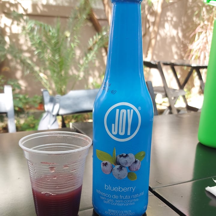 photo of Joy Refresco de fruta natural sabor blueberry shared by @janainasimone on  15 Aug 2023 - review