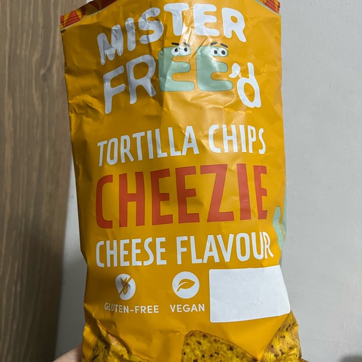 photo of Mister Free'd Tortilla Chips Cheese Flavoured shared by @skoobend on  15 Jun 2023 - review