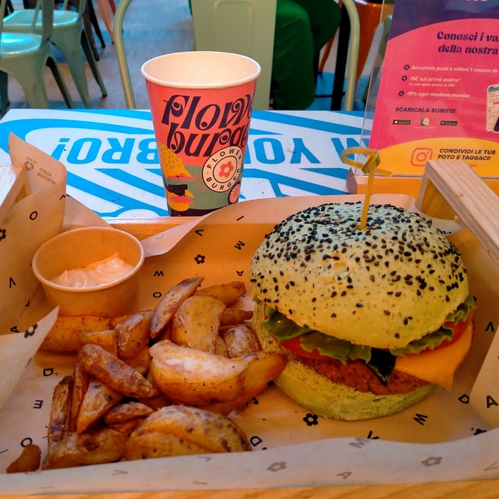 photo of Flower Burger Jungle BBQ shared by @sillyila on  07 Jun 2023 - review