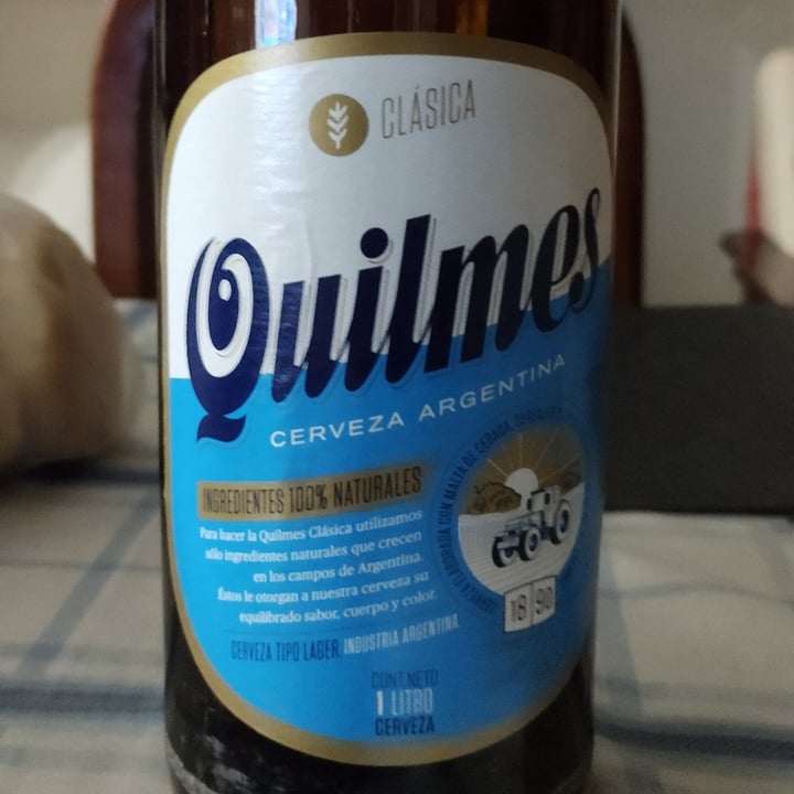photo of Quilmes Cerveza 1 Litro shared by @lupes on  18 Feb 2023 - review