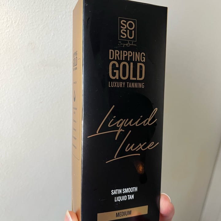 photo of Sosu Dripping Gold Luxury Tanning Liquid Luxe shared by @selene00 on  29 Jun 2023 - review