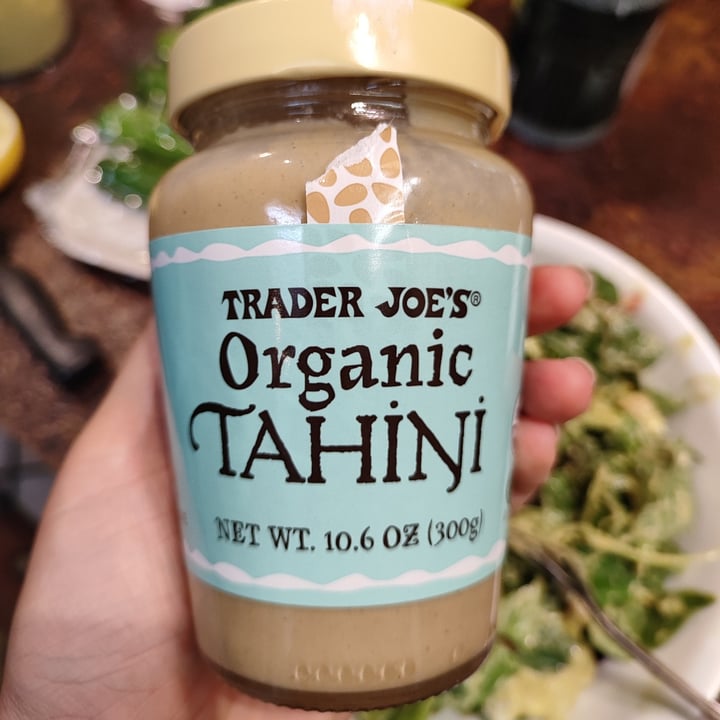 photo of Trader Joe's Organic Tahini shared by @littleredmushroom on  23 May 2023 - review