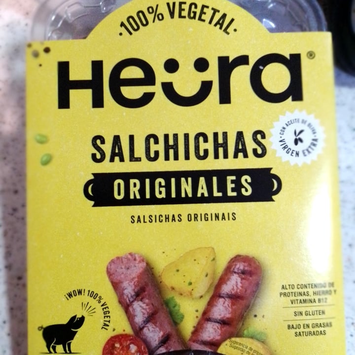 photo of Heura Salchichas Originales shared by @berengueremy on  27 Jan 2023 - review