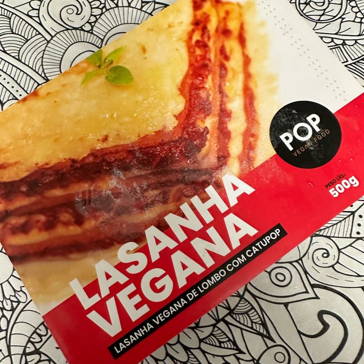 photo of Pop Vegan Food Lasanha shared by @beatrizvegan on  06 Feb 2023 - review