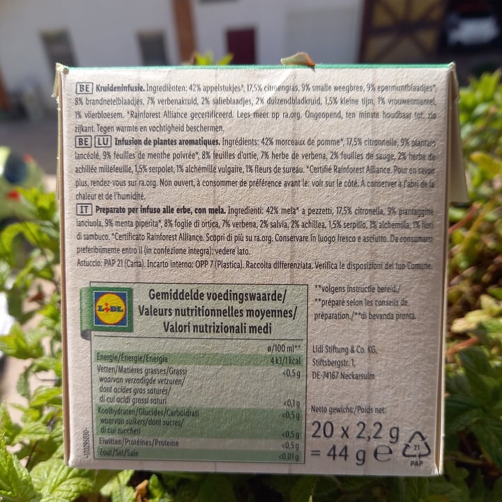 photo of Alpen fest style Herbal Infusion - Summer Herbs shared by @martiardi on  23 Apr 2023 - review