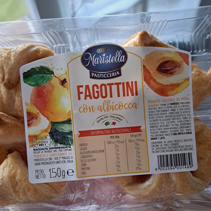 photo of Maristella Pasticceria Fagottini con albicocca shared by @camyveg on  17 Jun 2023 - review
