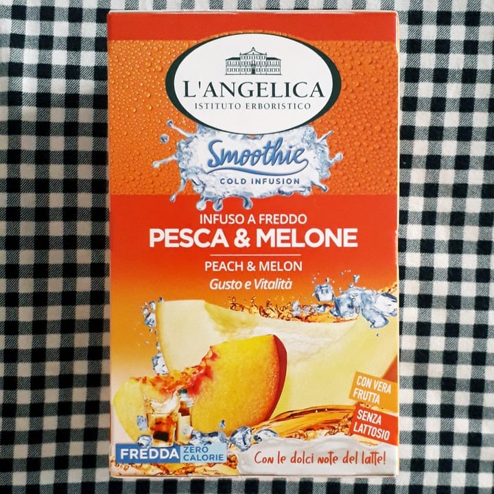 photo of L'angelica Smoothie Infuso a Freddo Pesca e Melone shared by @ericaeroica on  05 Aug 2023 - review