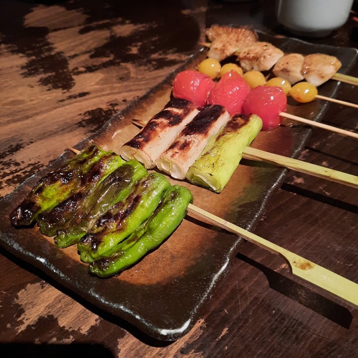 photo of Sushi Gonpachi Shibuya Grilled Vegetables Skewers shared by @linfoodhunts on  20 Apr 2023 - review