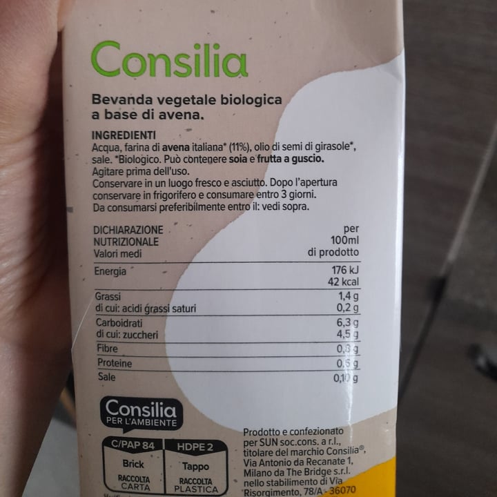 photo of Consilia Avena Drink Bio shared by @auramala on  01 May 2023 - review