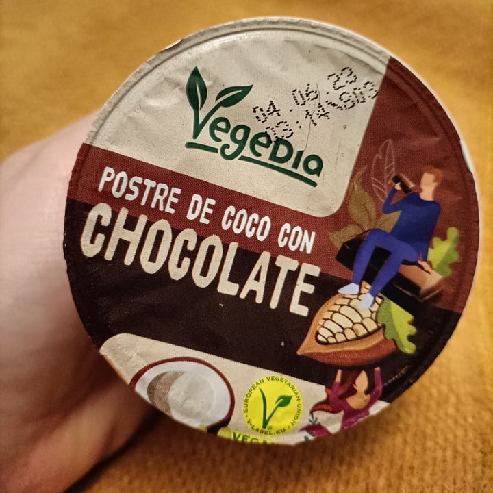 photo of Vegedia Postre De Coco Con Chocolate shared by @gernika on  01 May 2023 - review
