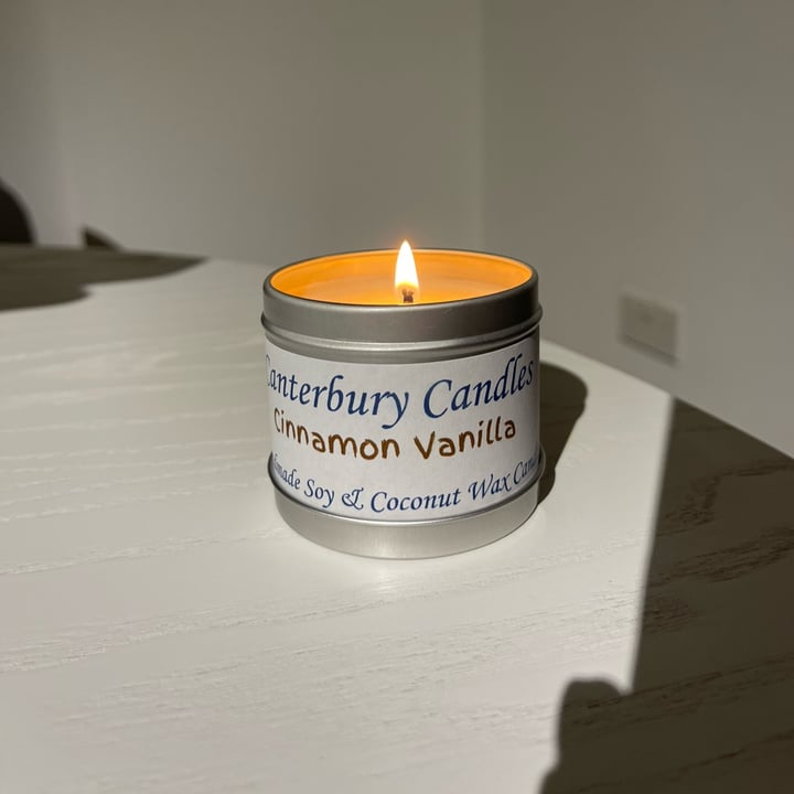 photo of Canterbury candle Cinnamon Vanilla, handmade soy and coconut wax candle shared by @karynjohnston on  31 Jul 2023 - review