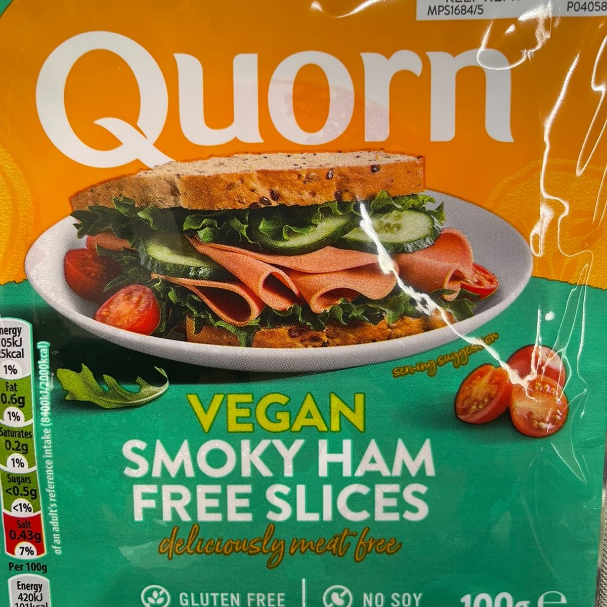 VEGAN SMOKY HAM FREE SLICES from Quorn - Vegan Product Reviews ...
