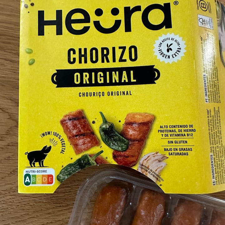 photo of Heura Chorizo Original shared by @aquafaba89 on  14 Jan 2023 - review