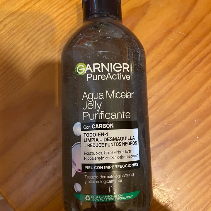 photo of Garnier pureactive agua micelar jelly purificante shared by @supersukita on  04 Mar 2023 - review