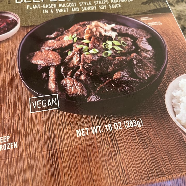 photo of Trader Joe's Korean Beefless Bulgogi shared by @vgnorgngirl on  22 Mar 2023 - review