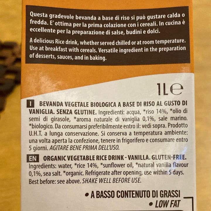 photo of Probios Bevanda di riso alla vaniglia shared by @watage on  15 Apr 2023 - review